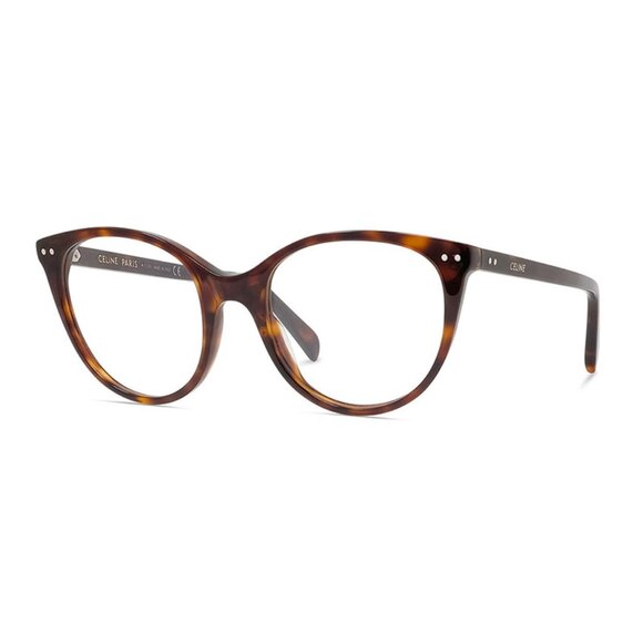 NEW CELINE EYEGLASSES, HAVANA BROWN EYEWEAR CELINE CL50068I 052 - Picture 1 of 3